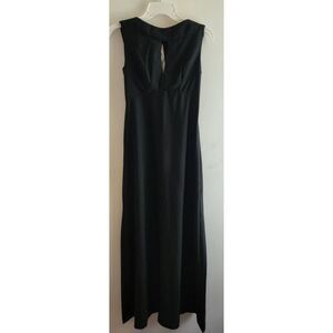 Vintage Rare Maxi Dress Alfred Werber 1970s Elegant Retro Sz. Small Studio54